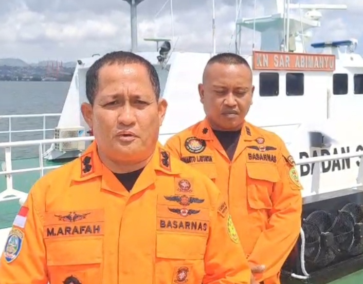 KLM Teluk Bara Karam di Perairan Tanjung Alang, Delapan ABK Selamat Dievakuasi Tim SAR Gabungan